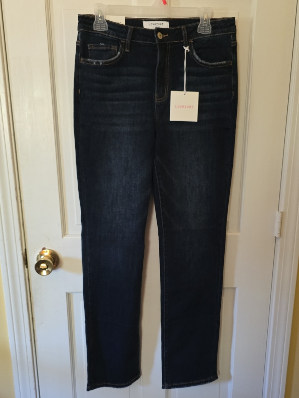 Women's Straight Leg Jeans Dark Wash NWT Size 30/11